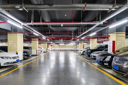 Under Ground Car Parking Gas De